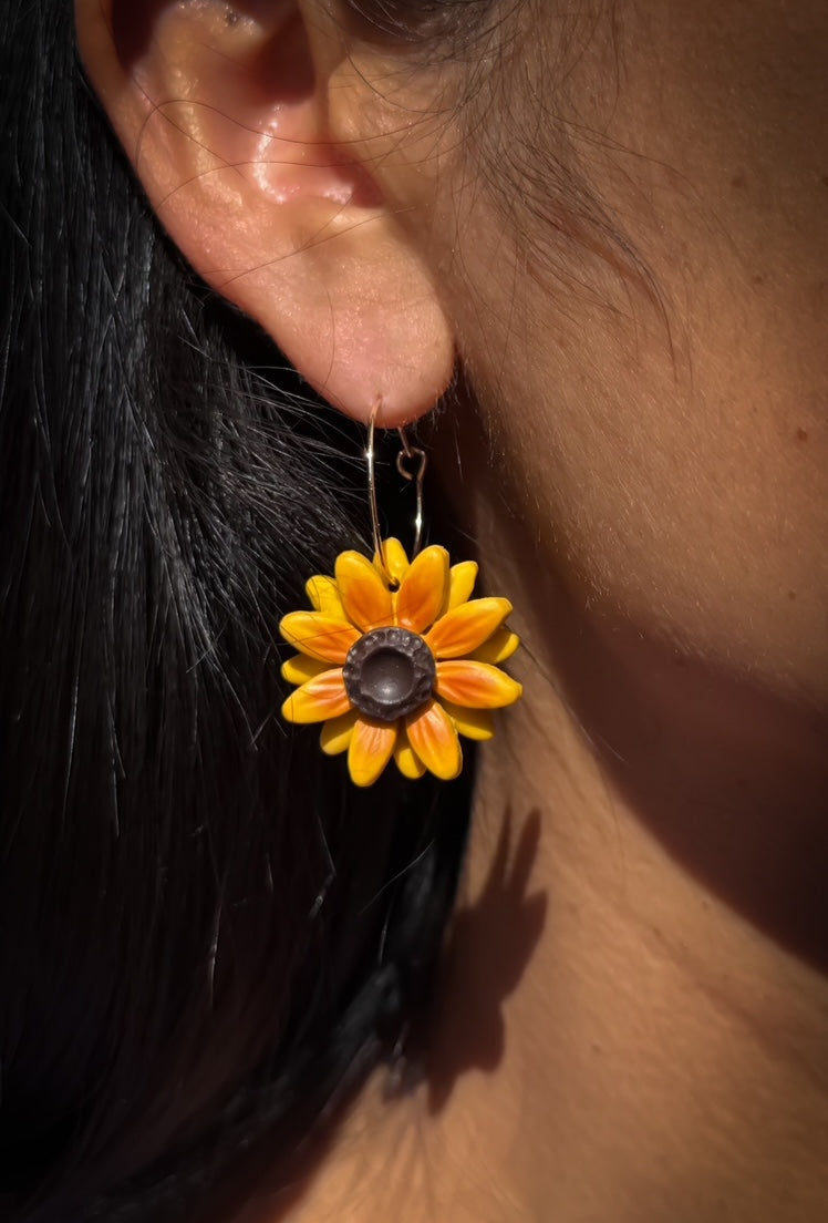 Girasol con argolla